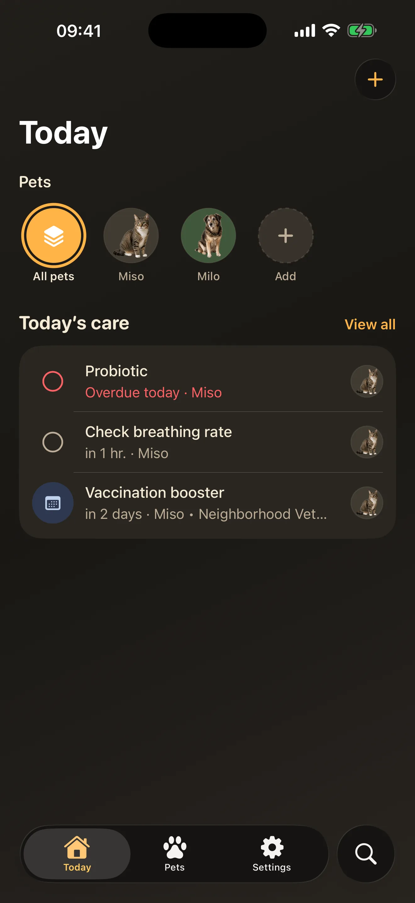 Today is already sorted.