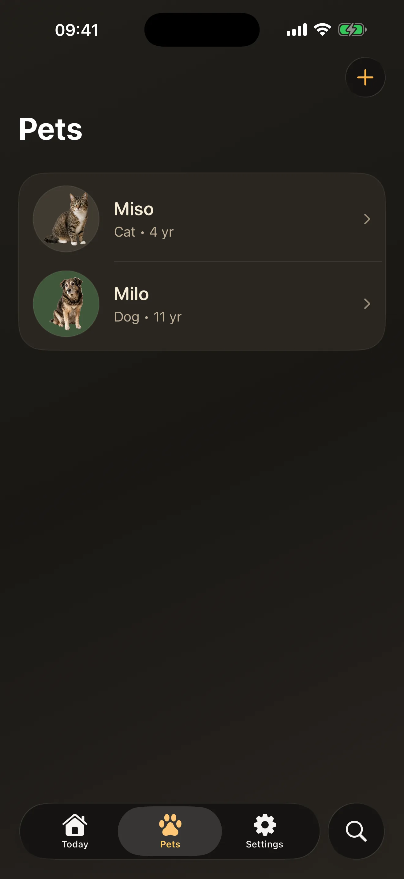 Every pet in one view